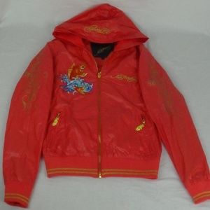 Ed Hardy raincoat